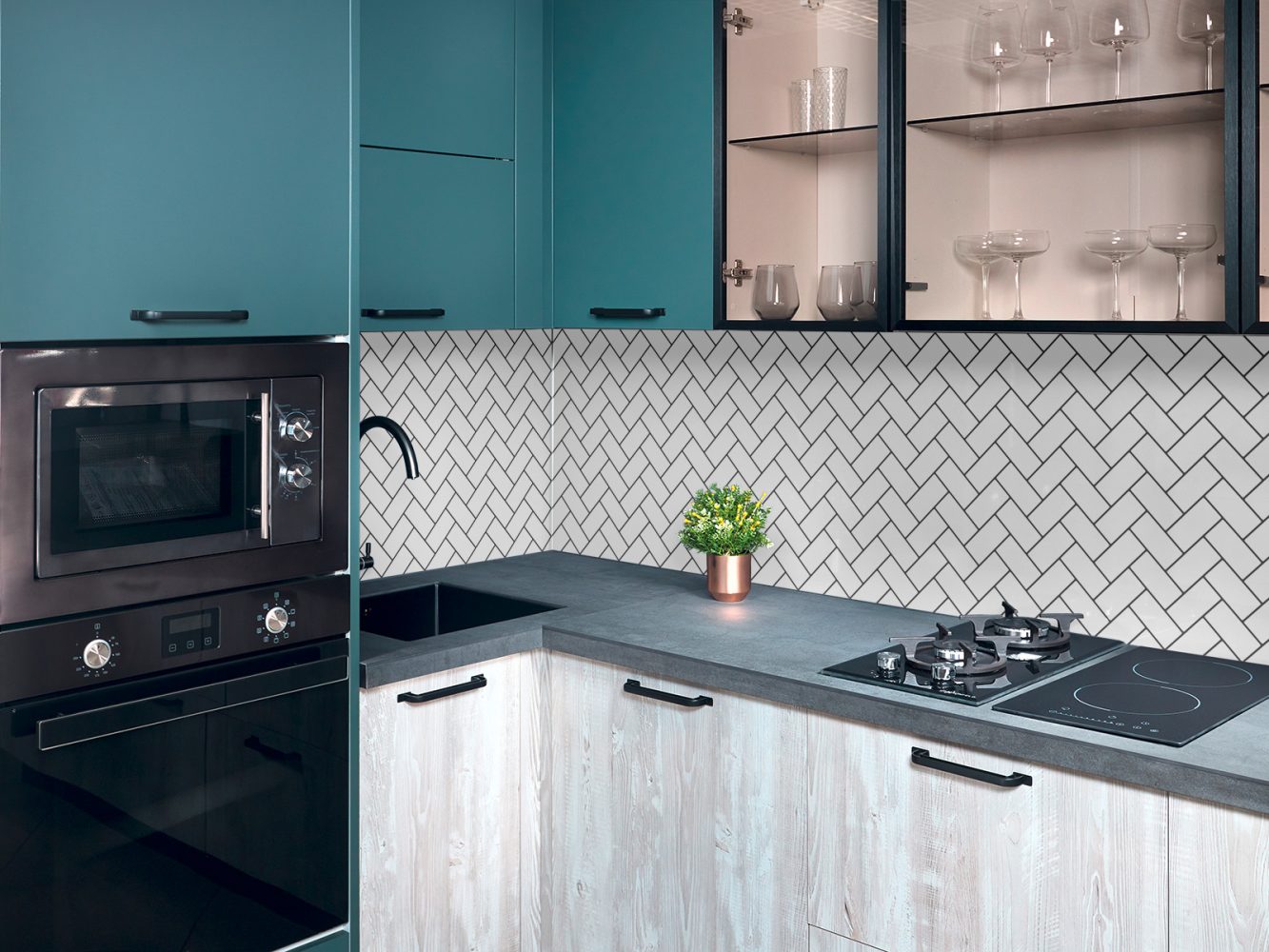 Banzai Plano Faial Sácale partido a tu cocina con los azulejos adhesivos - Blog Printodecor