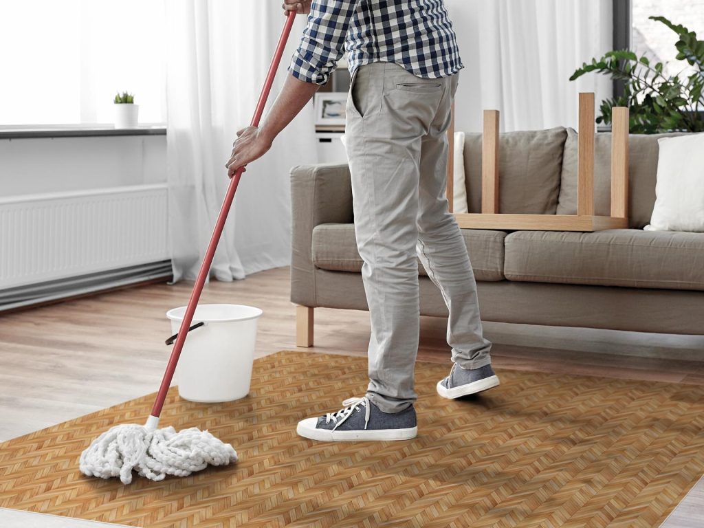 Fácil limpieza alfombras vinílicas