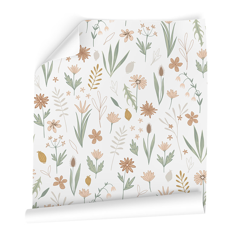 Papel pintado autoadhesivo Spring flowers para pared 