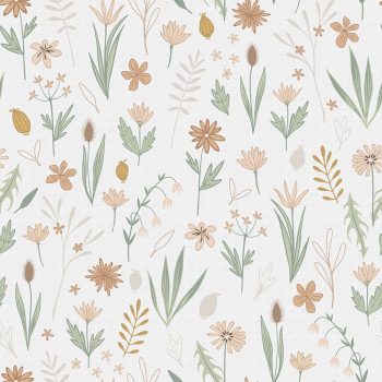 Papel pintado autoadhesivo Spring flowers detalle