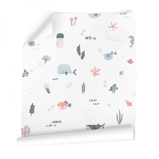 Papel pintado autoadhesivo Fondo del mar
