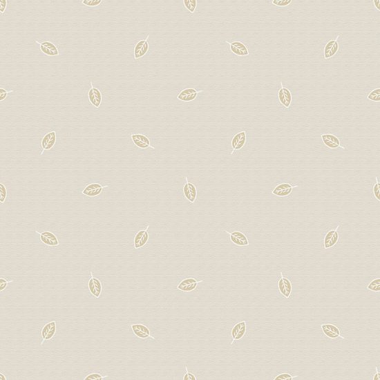 Papel pintado autoadhesivo hojas beige detalle