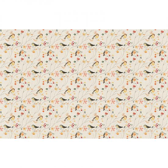 Papel pintado autoadhesivo mural Happy bird