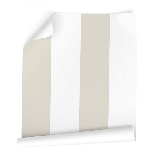 Papel pintado autoadhesivo Rayas beige