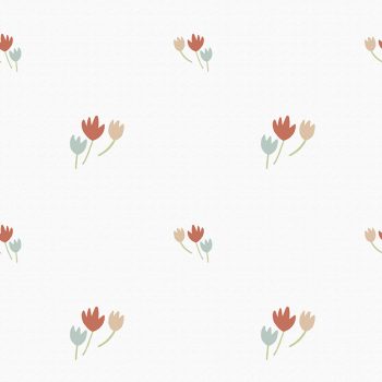 Papel pintado autoadhesivo Little flowers detalle