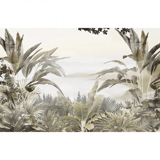 Papel pintado autoadhesivo mural Tropical