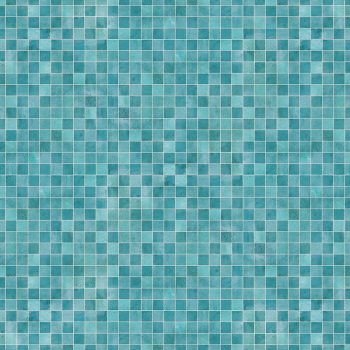 Papel pintado autoadhesivo Mosaic Green detalle