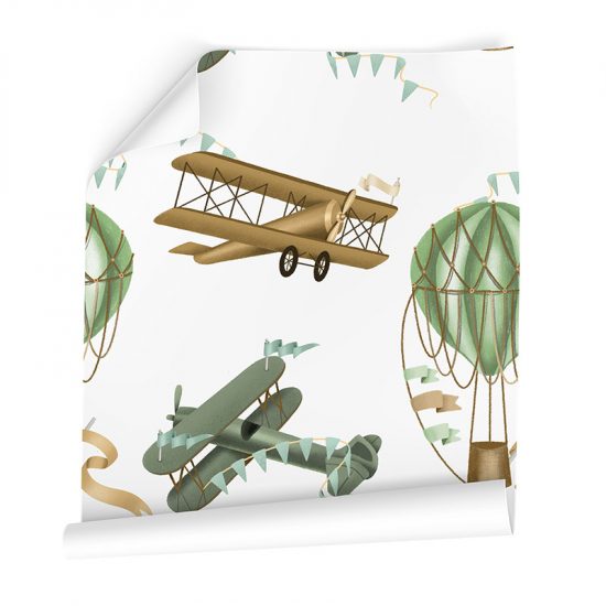 Papel pintado autoadhesivo aviador