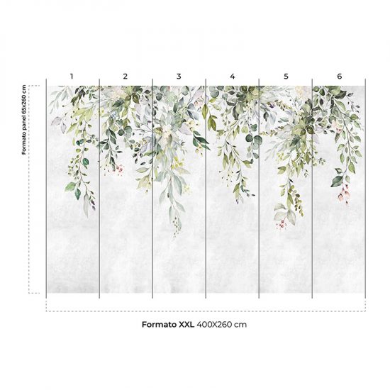 Papel pintado autoadhesivo mural Olden colocación