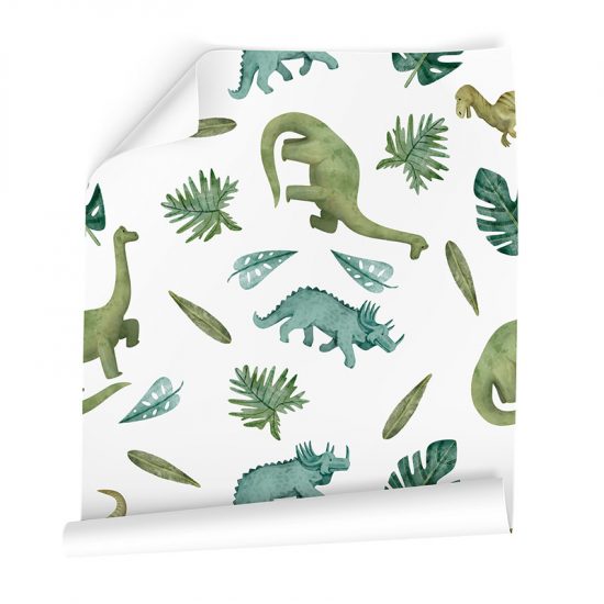 Papel pintado autoadhesivo Dino jungle