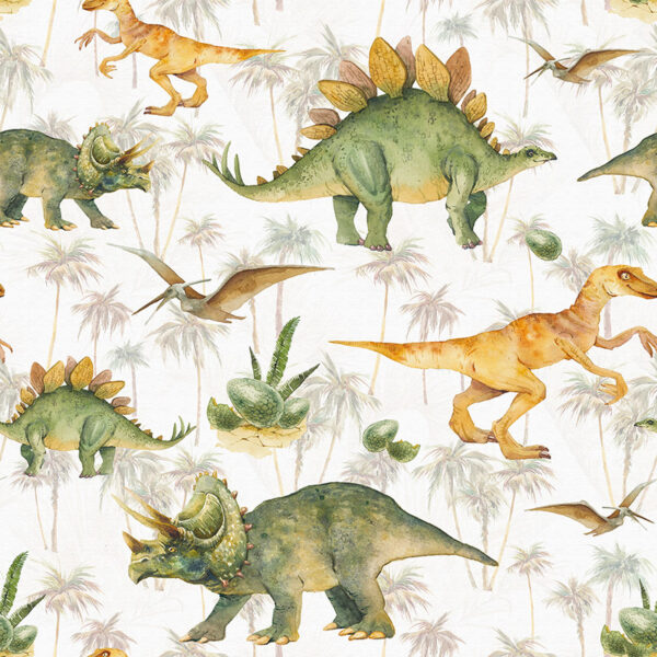 Papel pintado autoadhesivo Jurassic detalle