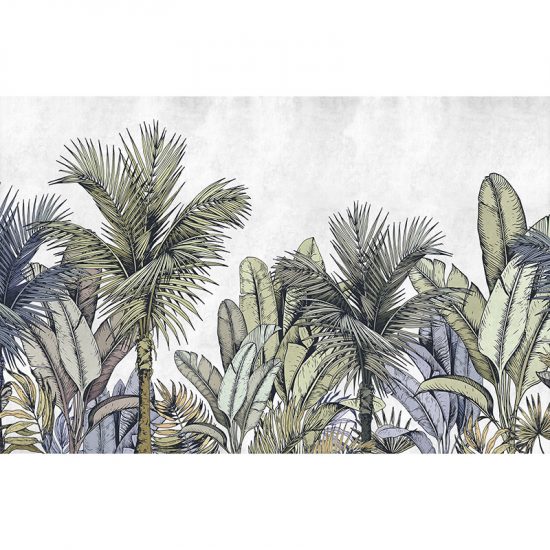 Papel pintado autoadhesivo mural Tropic jungle