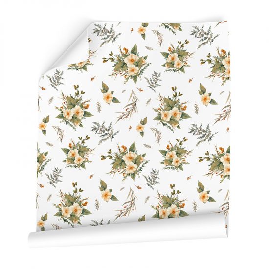 Papel pintado autoadhesivo Vainilla flower