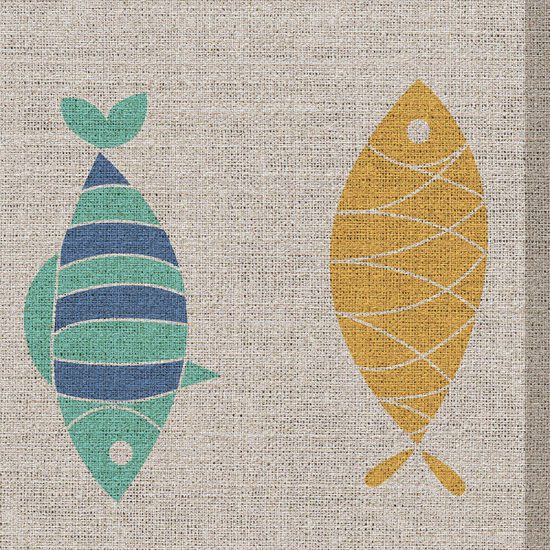 Alfombra Vinílica Cocina Fish