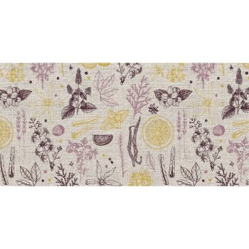 Alfombra Vinílica Cocina Limón y especias 97x48cm