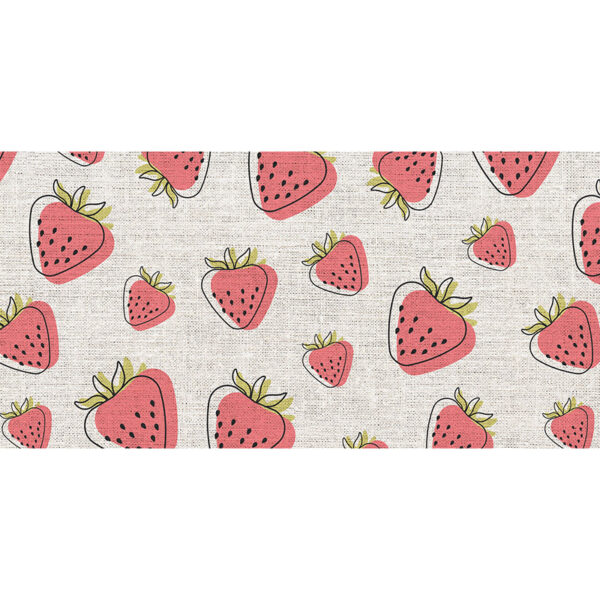 Alfombra Vinílica Cocina Fresas 97x48cm