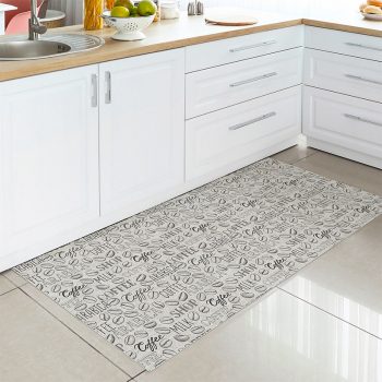 Alfombra Vinílica Cocina Granos de café