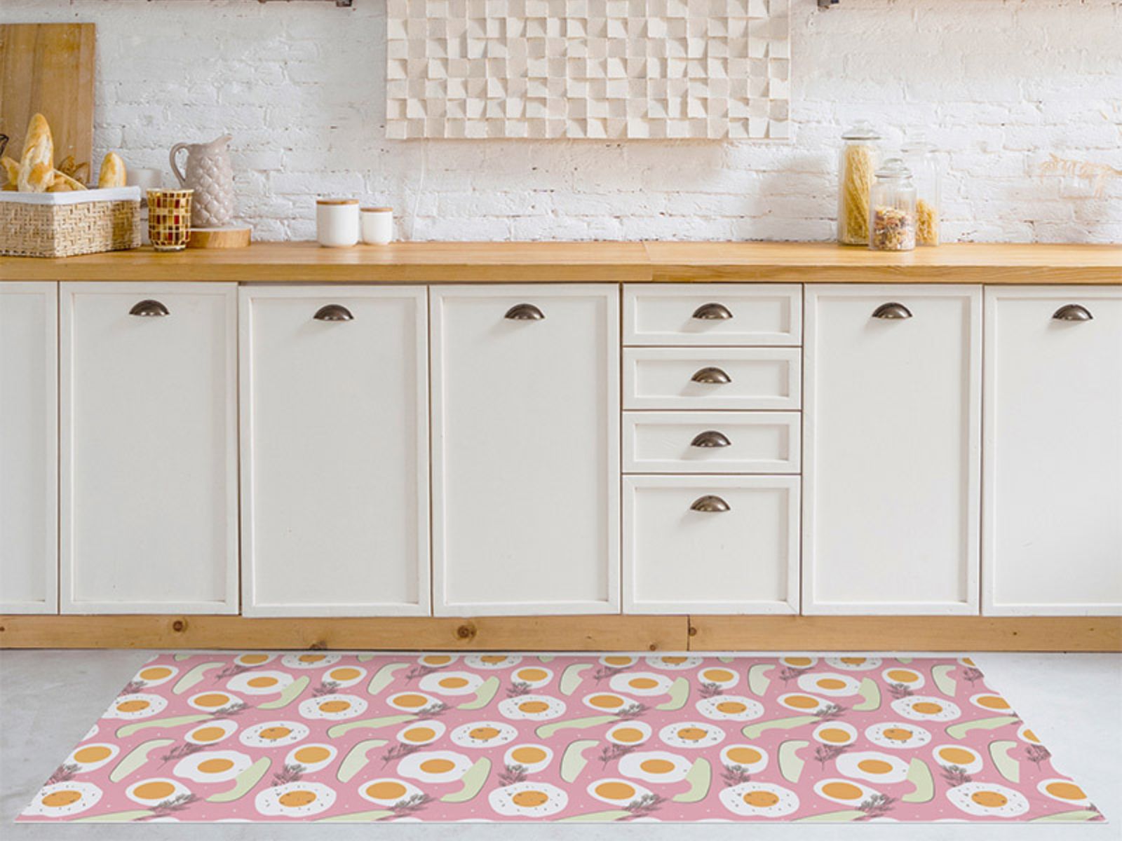 Nuevos estampados de alfombras vinílicas para la cocina - Printodecor