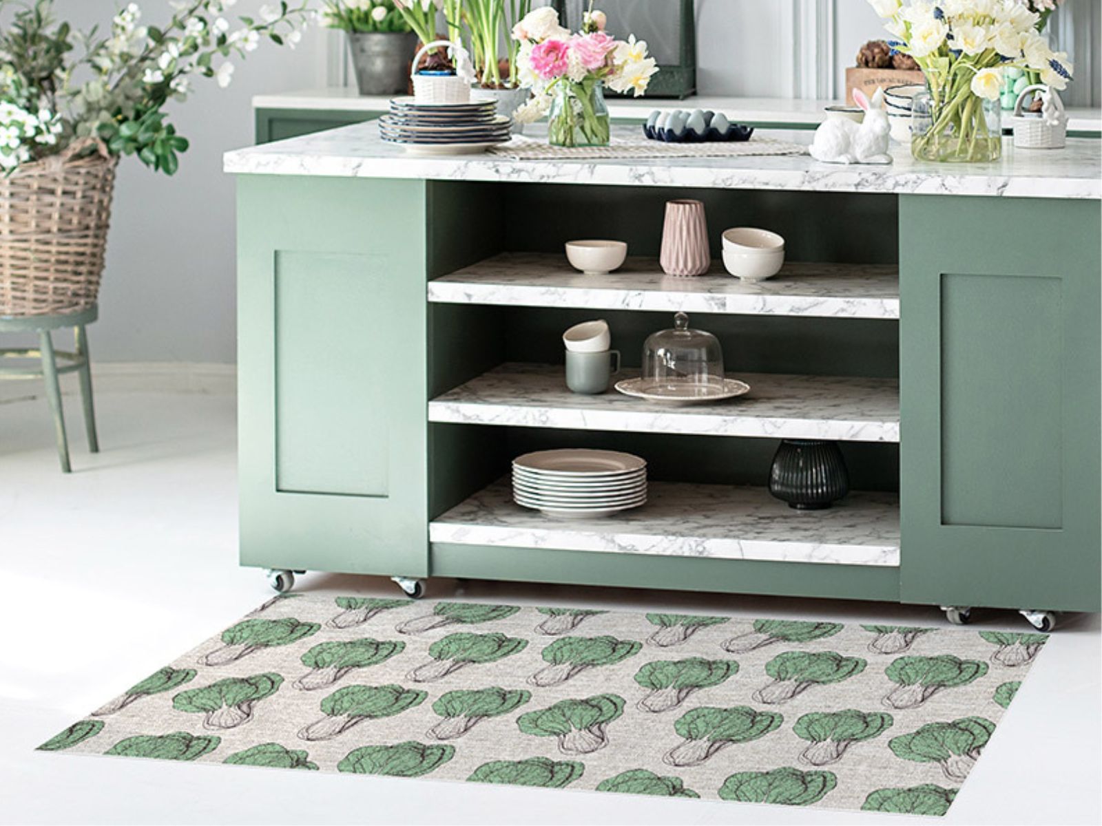 Nuevos estampados de alfombras vinílicas para la cocina - Printodecor