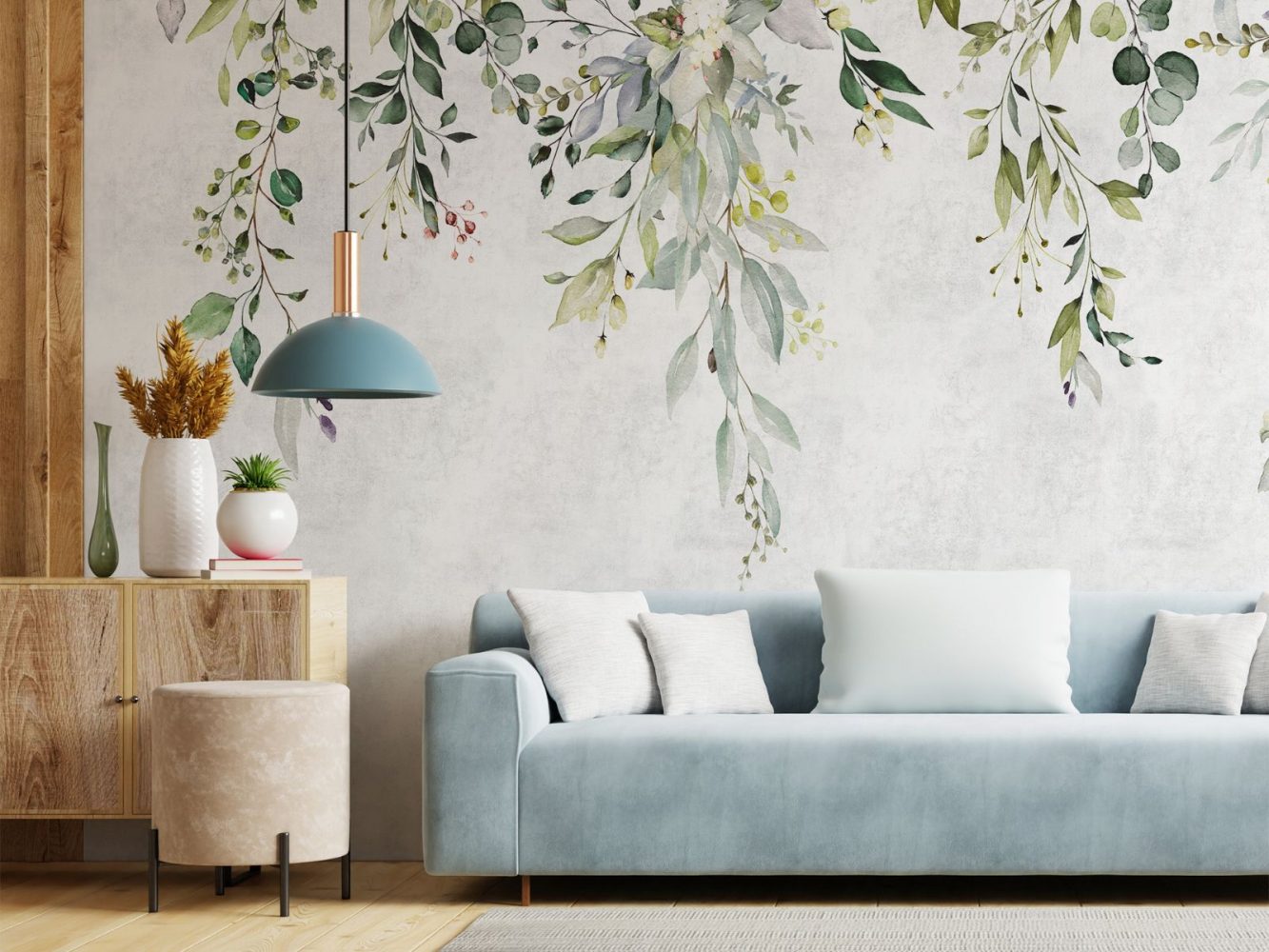 papel pintado salón
