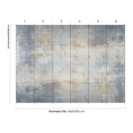Papel pintado pared Cemento vintage