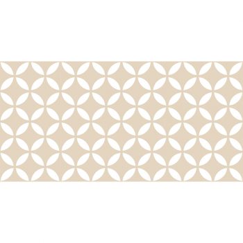 Alfombra vinílica Gracia Beige 97x48cm