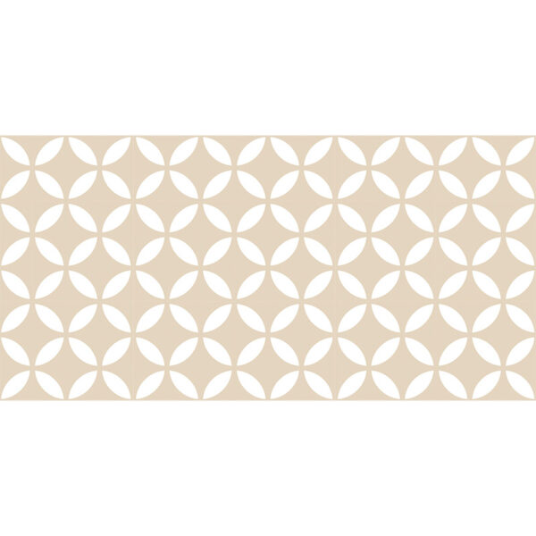 Alfombra vinílica Gracia Beige 97x48cm