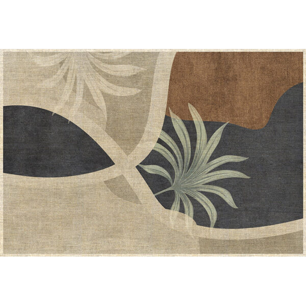 Alfombra vinílica etnia 143x97cm