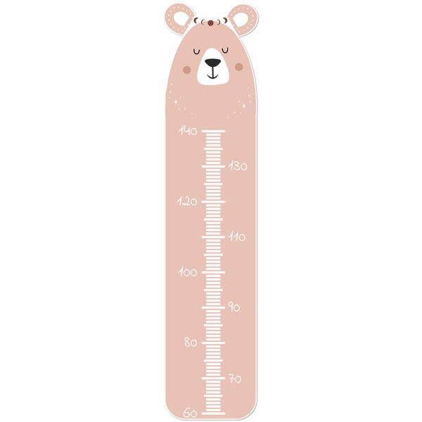 Vinilos decorativos infantiles medidor oso 190x70cm