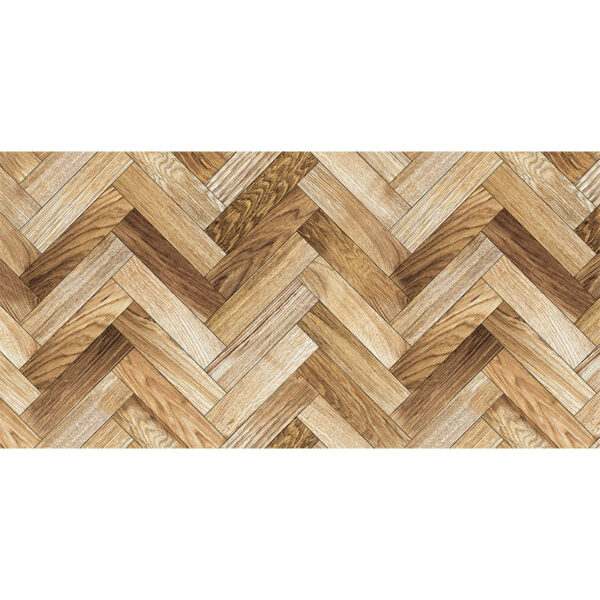 Alfombra vinílica Parquet rústico 97x48cm