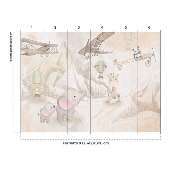 Papel para pared Castillo