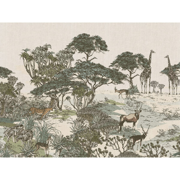 Papel pintado Safari