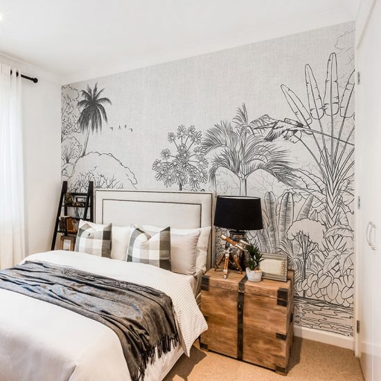 Papel para pared Draft dormitorio