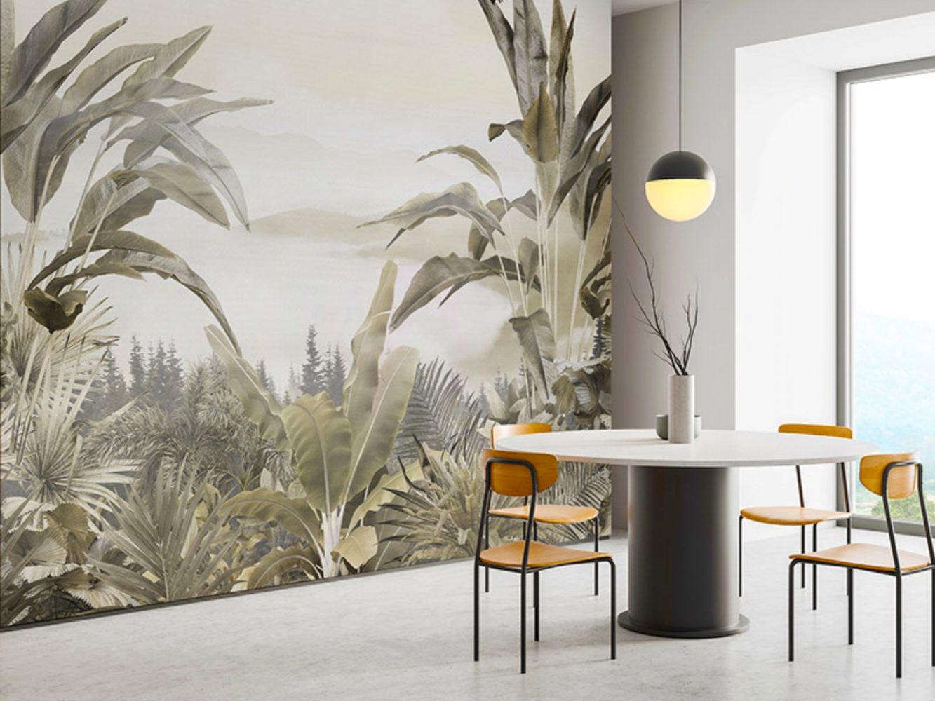 Papel pintado pared