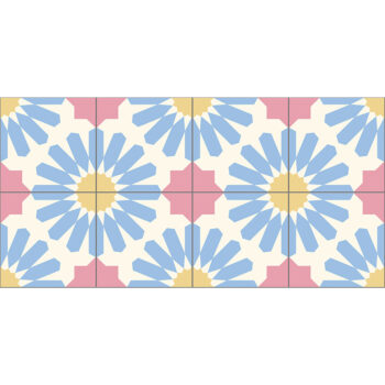 Alfombra vinílica Dina 97x48cm