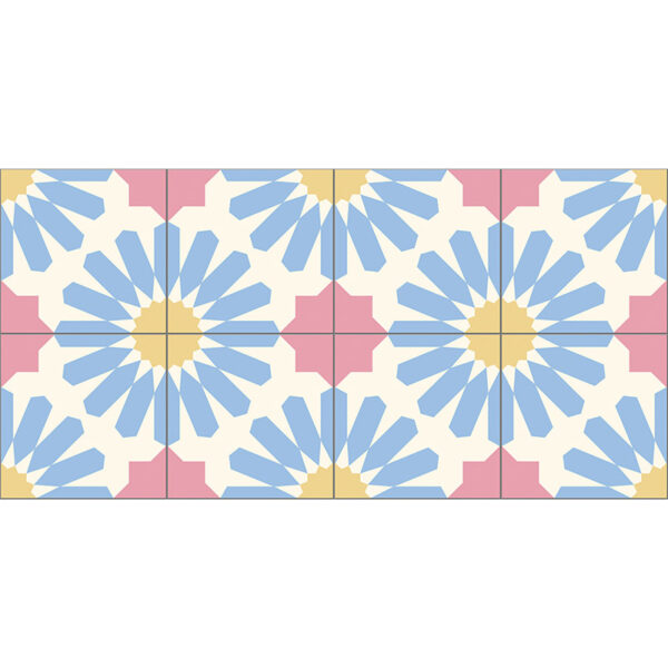 Alfombra vinílica Dina 97x48cm