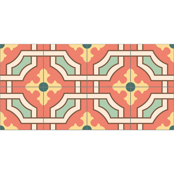 Alfombra vinílica Rubika 97x48cm