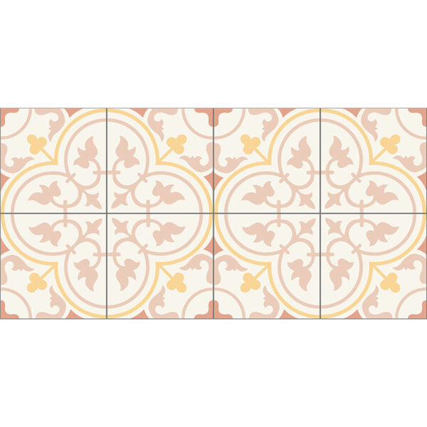 Alfombra vinílica Virgin Salmón 97x48cm