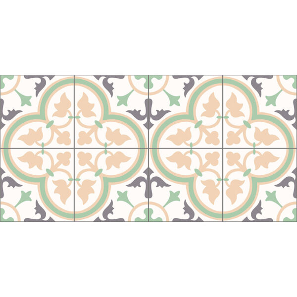 Alfombra vinílica Virgin Green 97x48cm