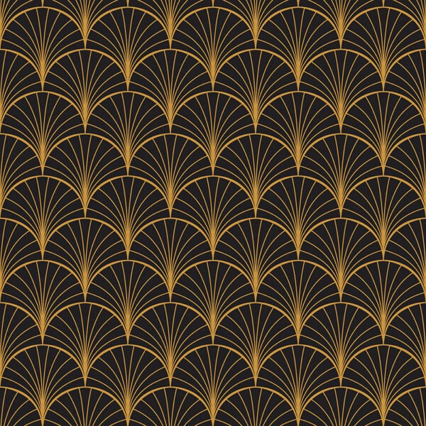 Papel pintado autoadhesivo Art Deco detalle
