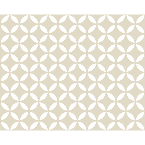 Vinilos decorativos Gracia Beige y Blanco