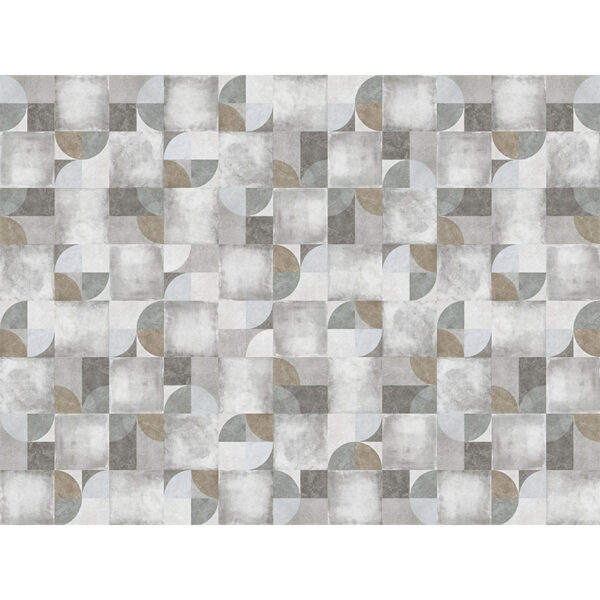 Papel pintado autoadhesivo Neim Gris