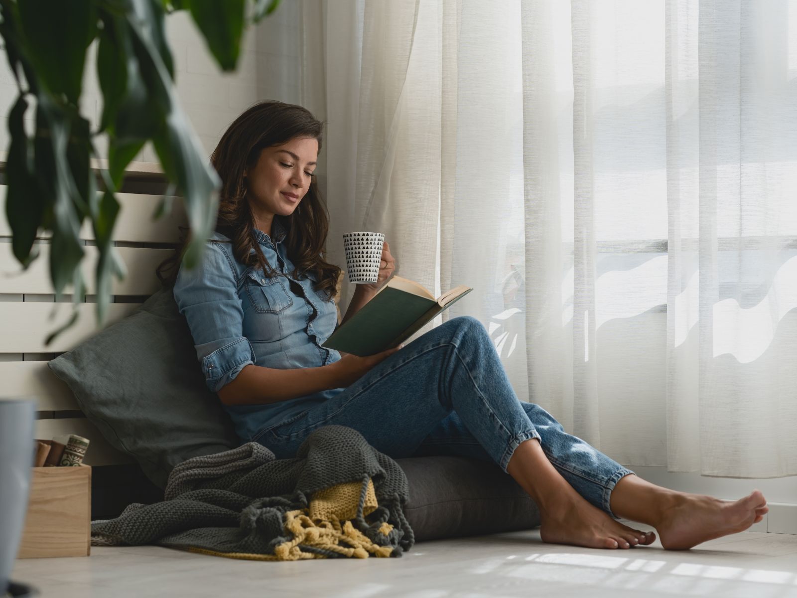 Crea un rincón de lectura acogedor en tu hogar - Printodecor.com