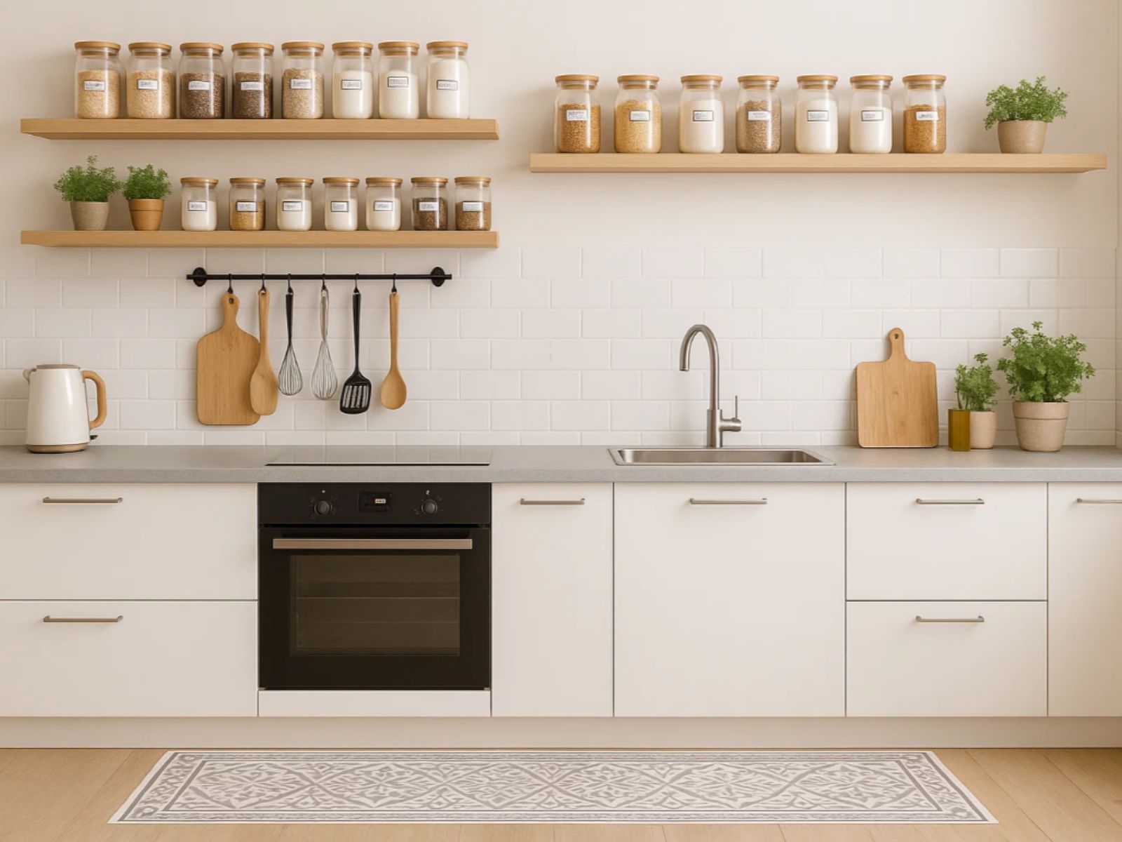 alfombra vinílica cocina