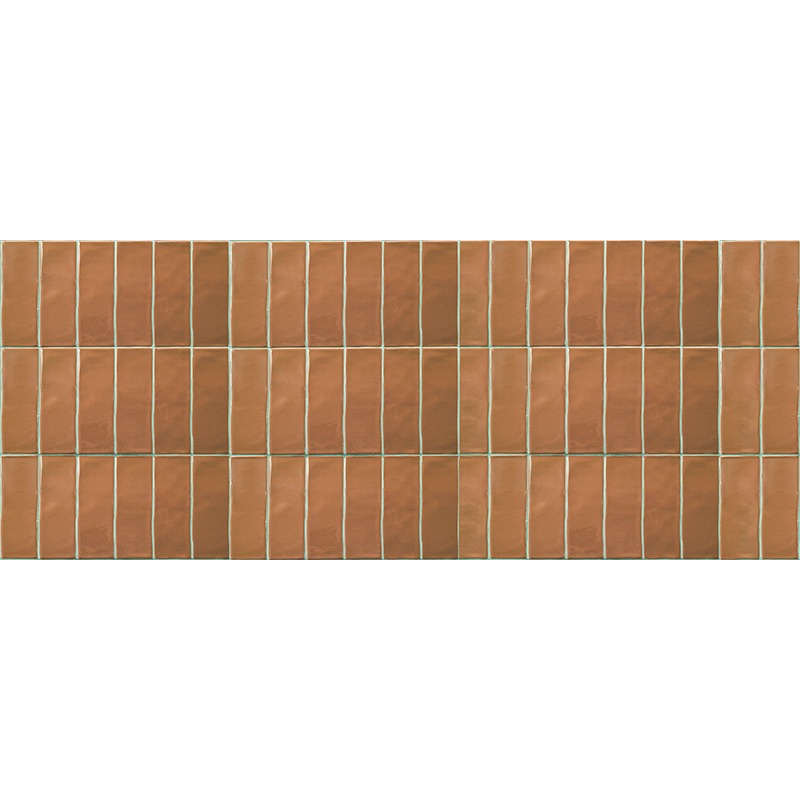 Vinilo decorativo Baldosa Raíz Esmaltada Marrón Vinilo decorativo Baldosa Raíz Esmaltada Marrón