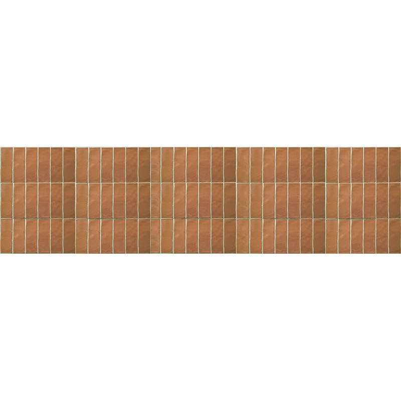 Vinilo decorativo Baldosa Raíz Esmaltada Marrón Vinilo decorativo Baldosa Raíz Esmaltada Marrón