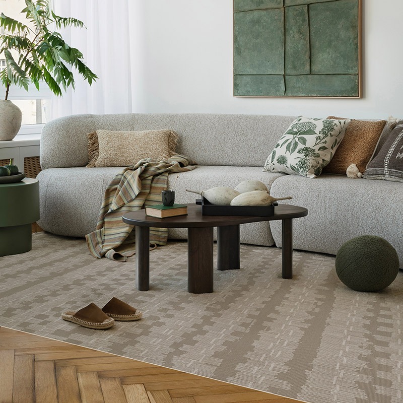 Alfombra vinílica ikaté Alfombra vinílica ikaté