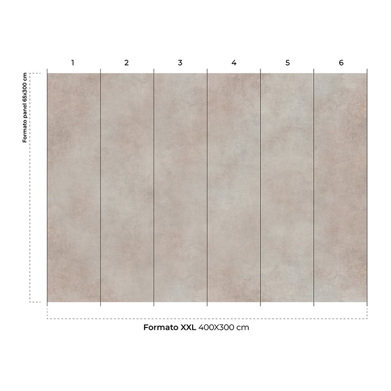 Papel pintado autoadhesivo Cemento Rosado Papel pintado autoadhesivo Cemento Rosado