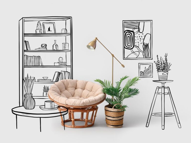 salón decoración