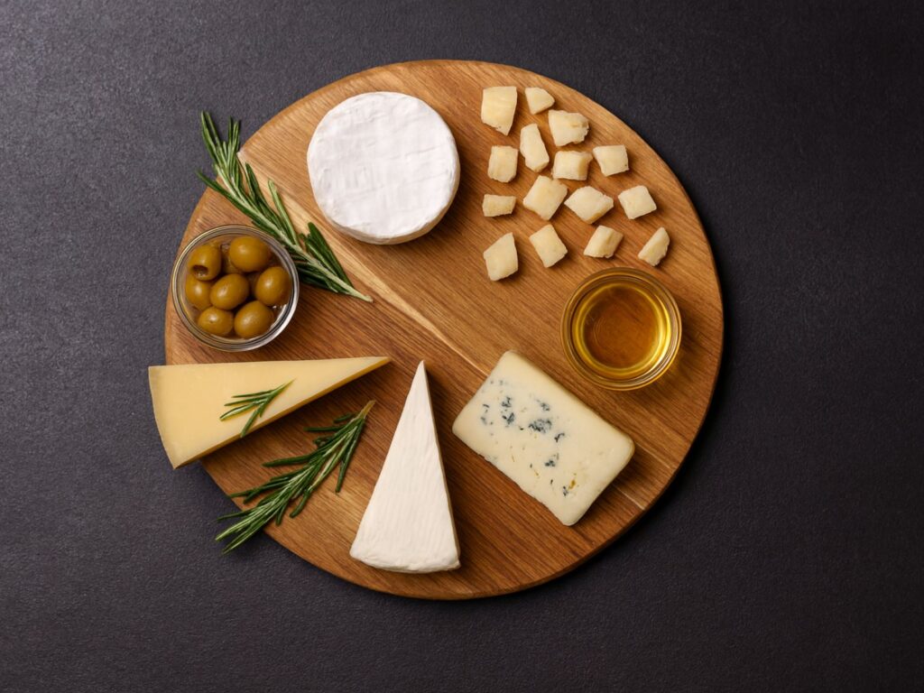 tabla quesos Navidad